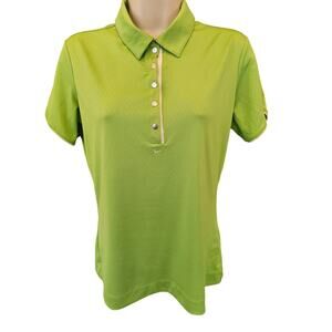 Nike golf dri fit size S small women's performance quick dry polo top summer EUC